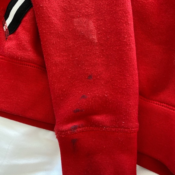 PINK victoria’s secret red hoodie - Picture 2 of 4